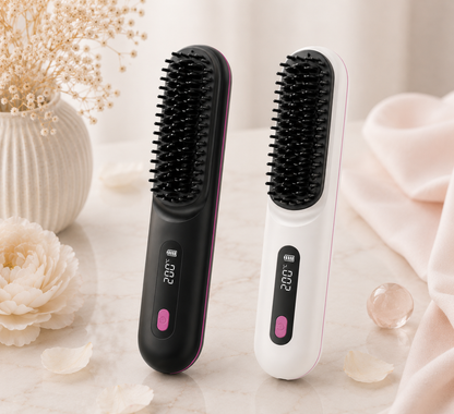 Silea™ Cepillo Alisador Portátil | Pelo Liso en Segundos